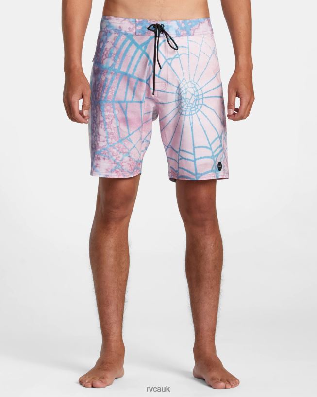 light purple Colin Sussingham Boardshorts 18 Unisex L888X62 RVCA Bottoms