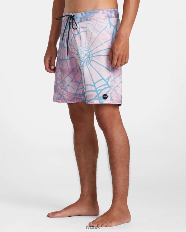 light purple Colin Sussingham Boardshorts 18 Unisex L888X62 RVCA Bottoms