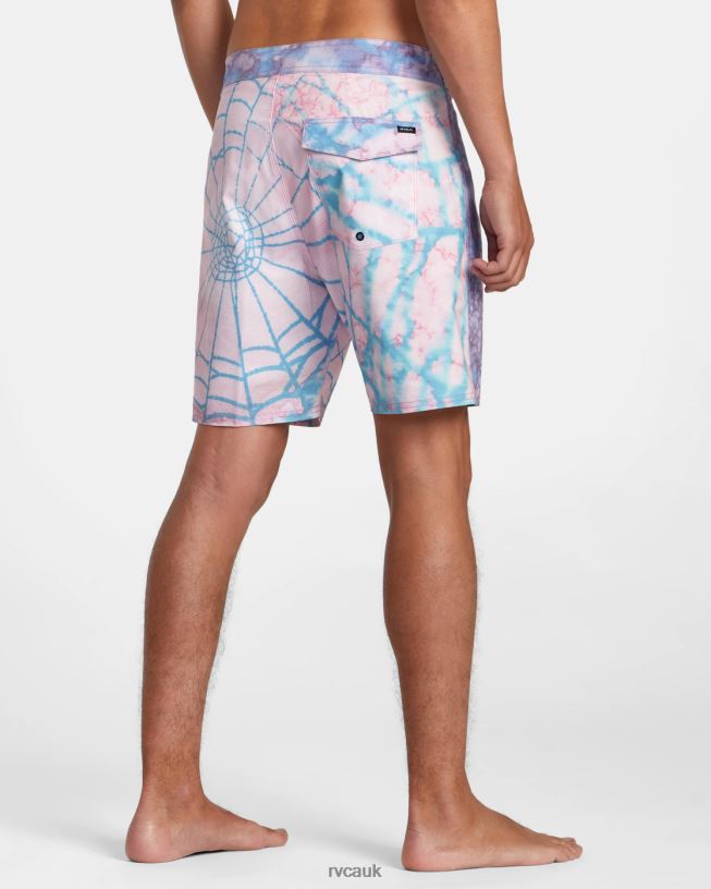 light purple Colin Sussingham Boardshorts 18 Unisex L888X62 RVCA Bottoms