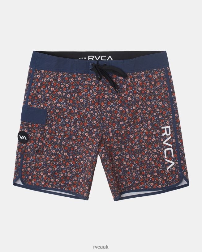 moody blue Eastern Boardshorts 18 Unisex L888X59 RVCA Bottoms