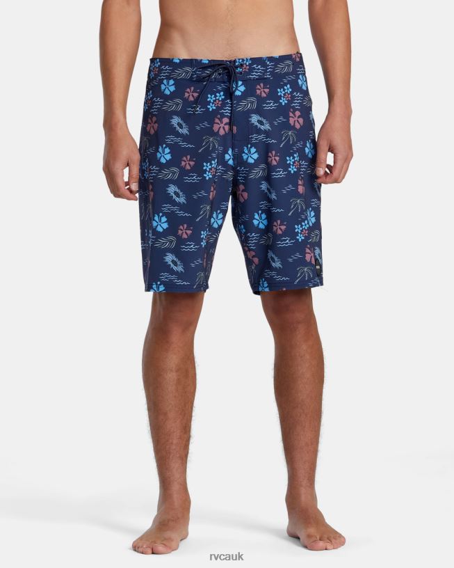 navy VA Boardshorts 19 Unisex L888X1011 RVCA Bottoms