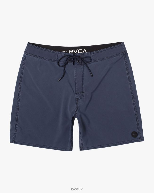 new navy VA Pigment Boardshorts 18 Unisex L888X694 RVCA Bottoms