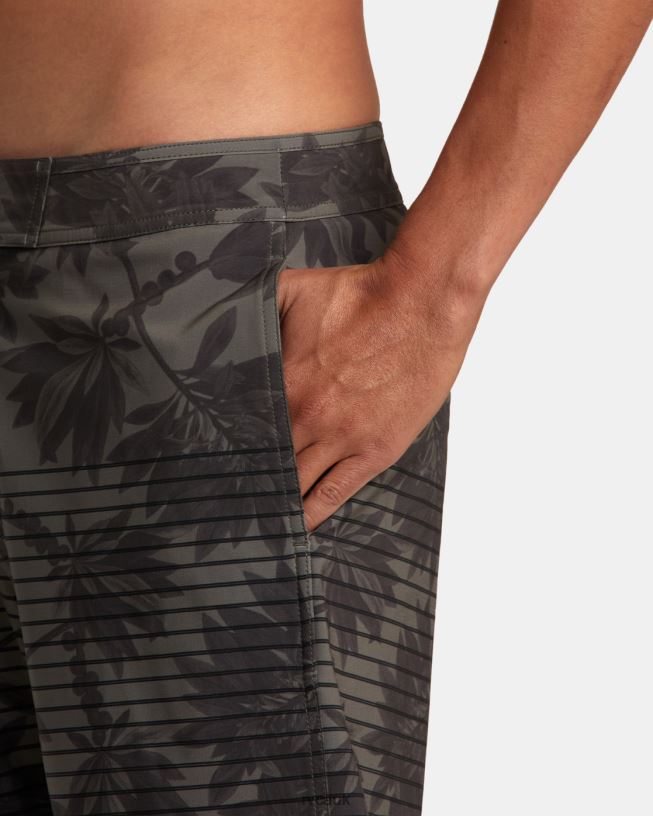 olive Curren Boardshorts 18 Unisex L888X268 RVCA Bottoms