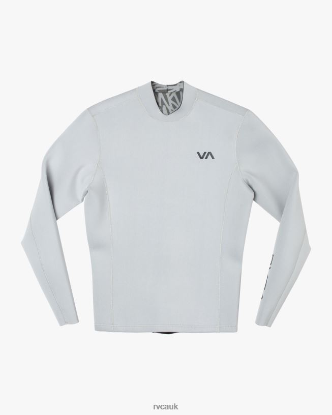 lunar rock 2mm Balance Back Zip Wetsuit Jacket Unisex L888X644 RVCA Clothing