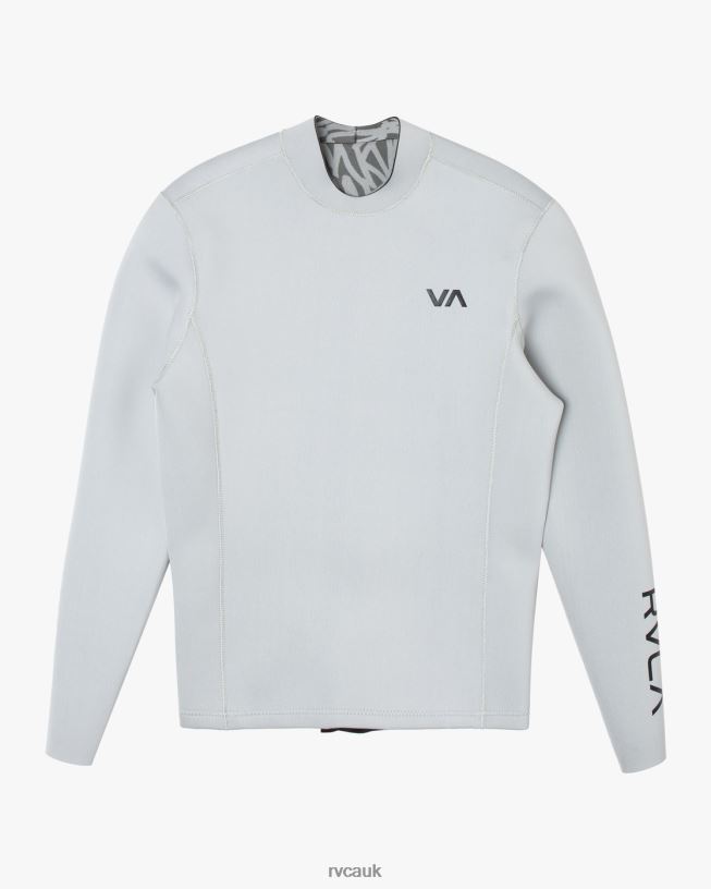 lunar rock 2mm Balance Back Zip Wetsuit Jacket Unisex L888X644 RVCA Clothing