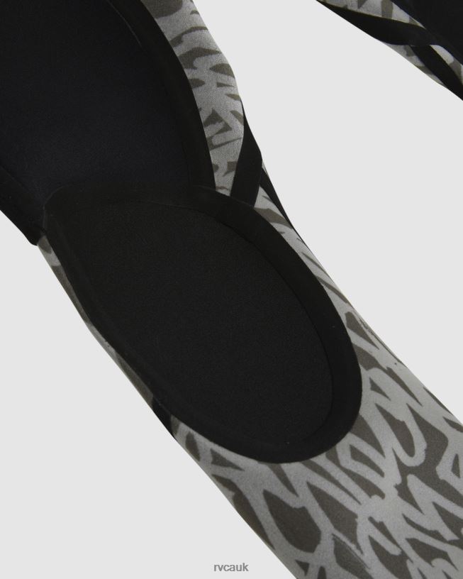 black 3/2 Balance Chest Zip Fullsuit Unisex L888X617 RVCA Clothing