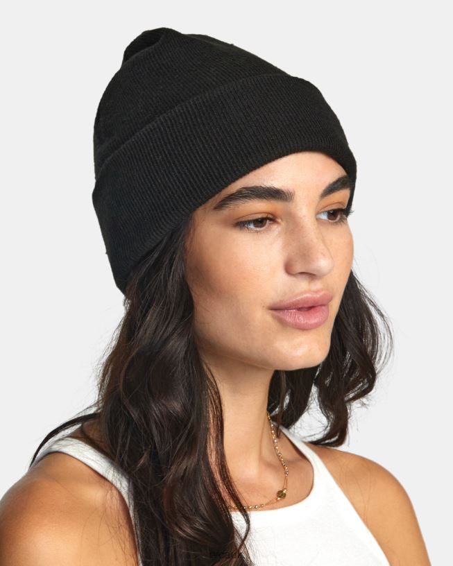 rvca black Essential Beanie Women L888X1308 RVCA Accessories