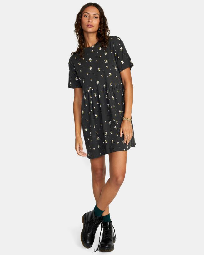 black City Vibes Mini Dress Women L888X1573 RVCA Clothing