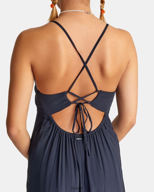 black No Judgement Midi Dress Women L888X1535 RVCA Clothing