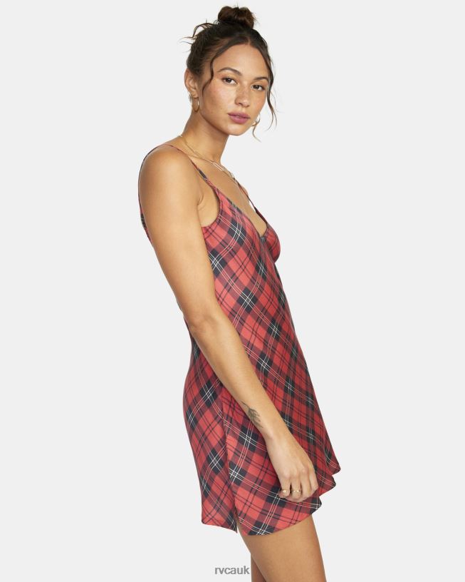 chrysanthemum Blake Mini Slip Dress Women L888X1652 RVCA Clothing