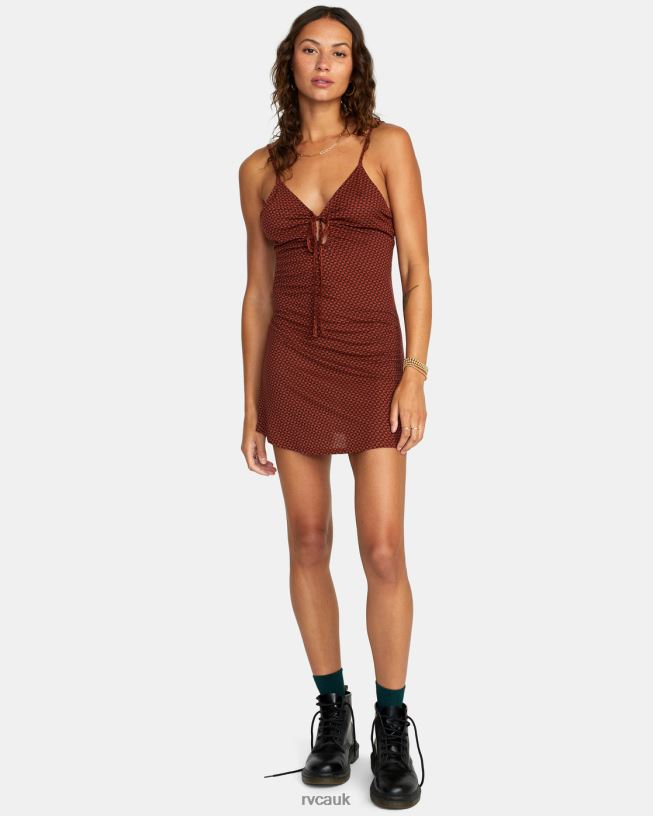 espresso Fling Dress Women L888X1700 RVCA Clothing