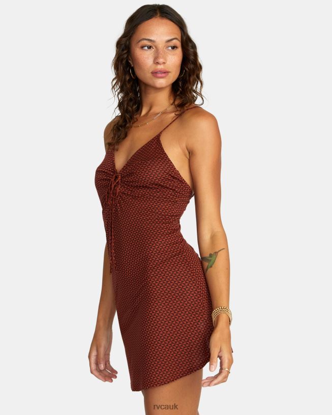 espresso Fling Dress Women L888X1700 RVCA Clothing