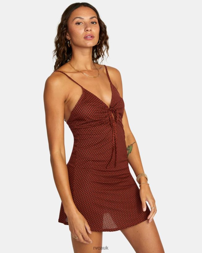 espresso Fling Dress Women L888X1700 RVCA Clothing