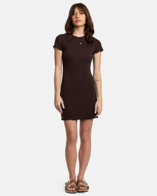 java Rover Rib Knit Dress Women L888X1342 RVCA Clothing