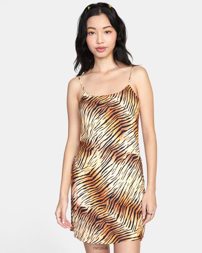 multi Macarthur Midi Dress Women L888X1441 RVCA Clothing