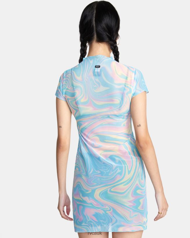 multi Phantasm Mini Dress Women L888X1479 RVCA Clothing
