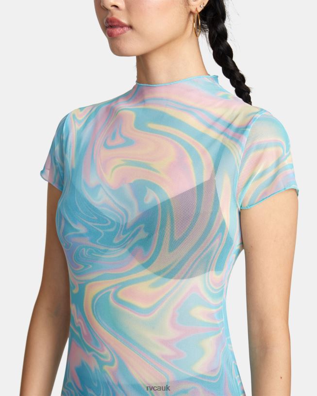 multi Phantasm Mini Dress Women L888X1479 RVCA Clothing