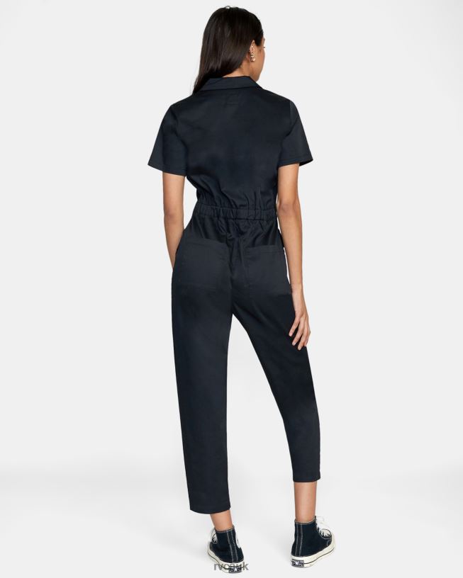 rvca black Recession Collection Jumpsuit Women L888X833 RVCA Clothing