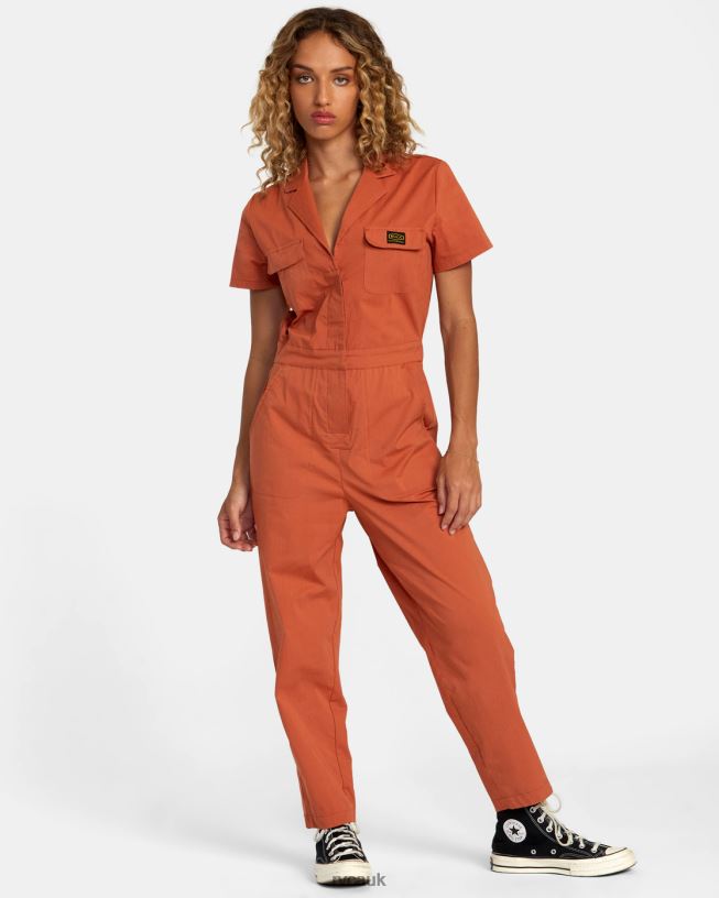 sandlewood Recession Collection Jumpsuit Women L888X1018 RVCA Clothing