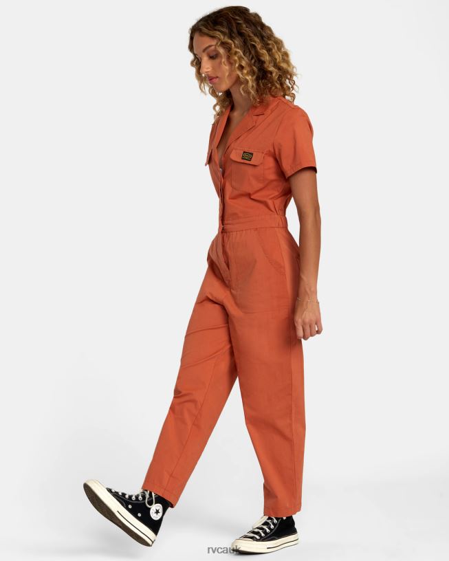 sandlewood Recession Collection Jumpsuit Women L888X1018 RVCA Clothing