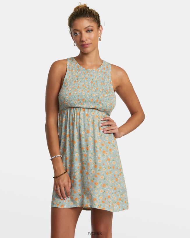 shale Trigger Mini Dress Women L888X1169 RVCA Clothing