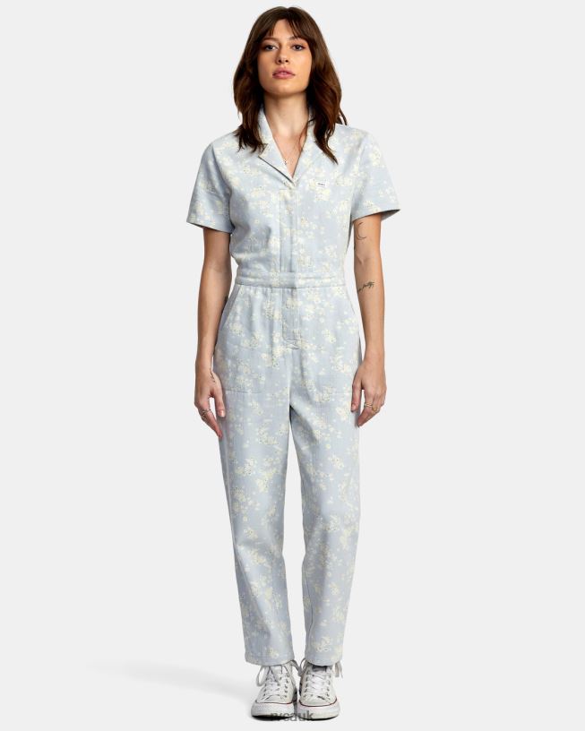 shore Nightshift Jumpsuit Women L888X1565 RVCA Clothing