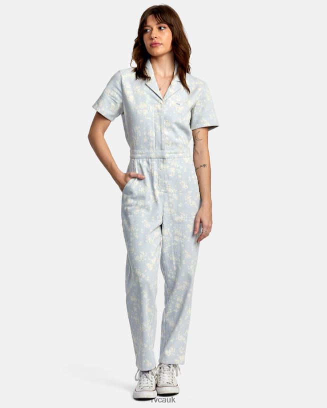 shore Nightshift Jumpsuit Women L888X1565 RVCA Clothing