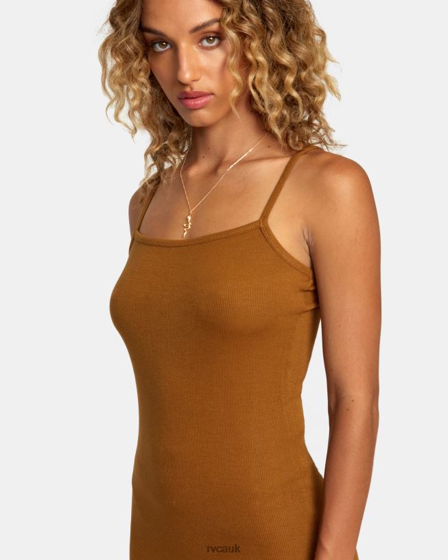 sienna Slink Midi Dress Women L888X1198 RVCA Clothing