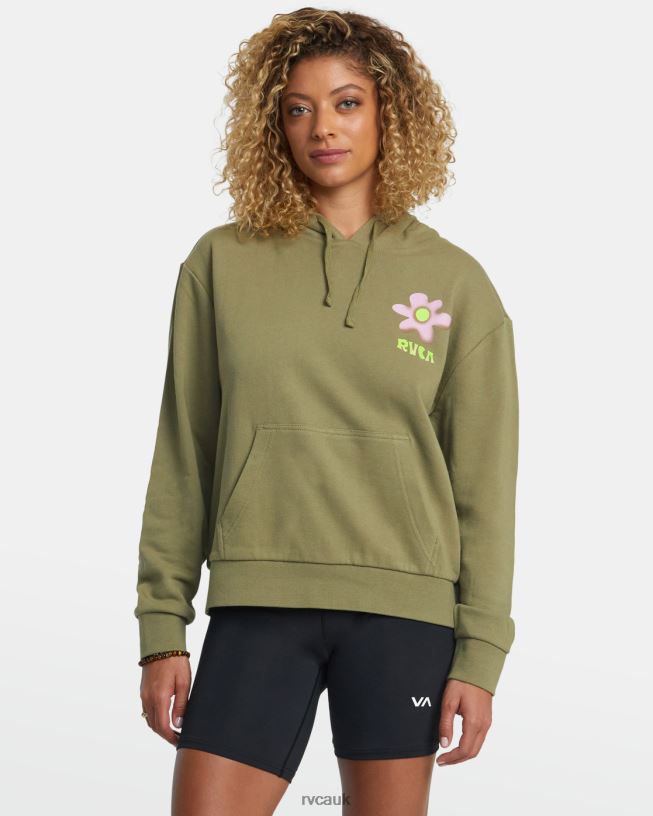 aloe Day Dream Hoodie Women L888X1234 RVCA Clothing