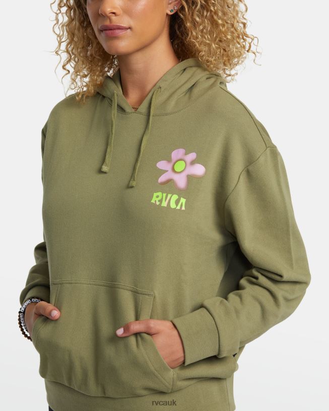 aloe Day Dream Hoodie Women L888X1234 RVCA Clothing