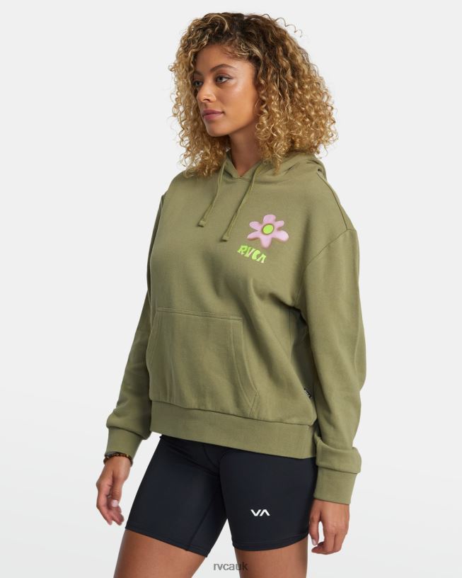 aloe Day Dream Hoodie Women L888X1234 RVCA Clothing