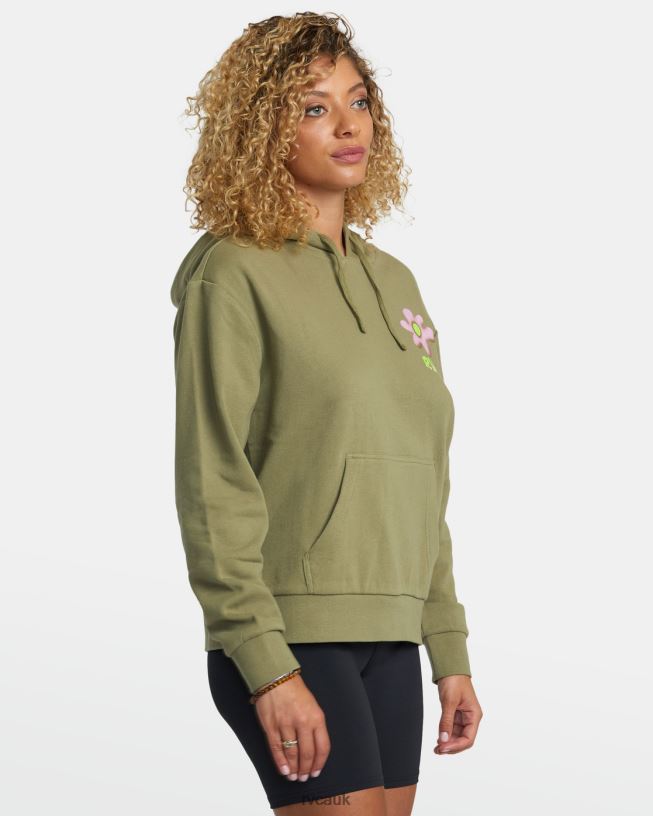 aloe Day Dream Hoodie Women L888X1234 RVCA Clothing