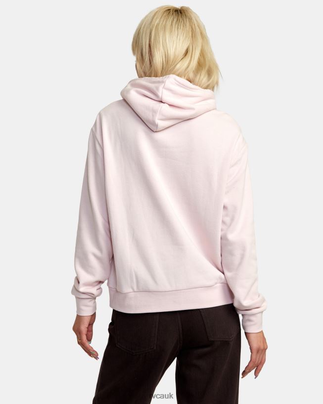 lilac Bloomed Radiate Hoodie Women L888X1362 RVCA Clothing