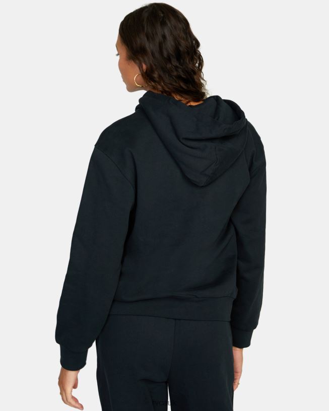 rvca black PTC Hoodie Women L888X1713 RVCA Clothing