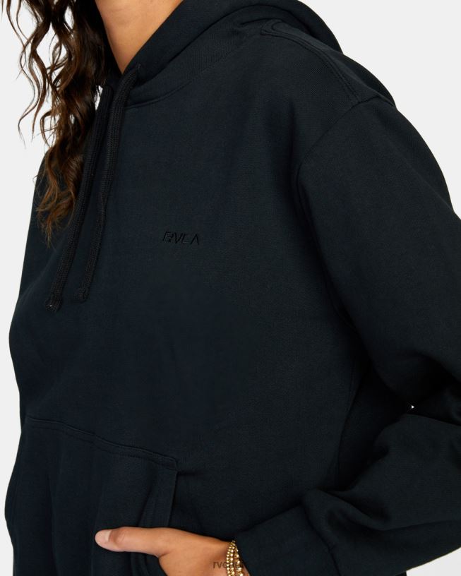 rvca black PTC Hoodie Women L888X1713 RVCA Clothing