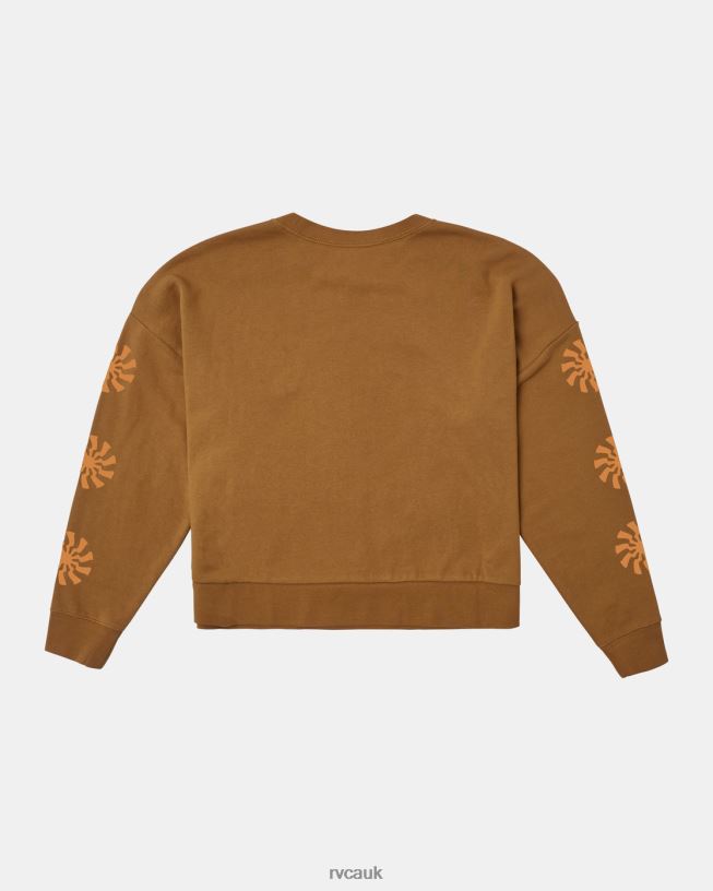 sienna Shine Cropped Sweatshirt Women L888X1251 RVCA Clothing