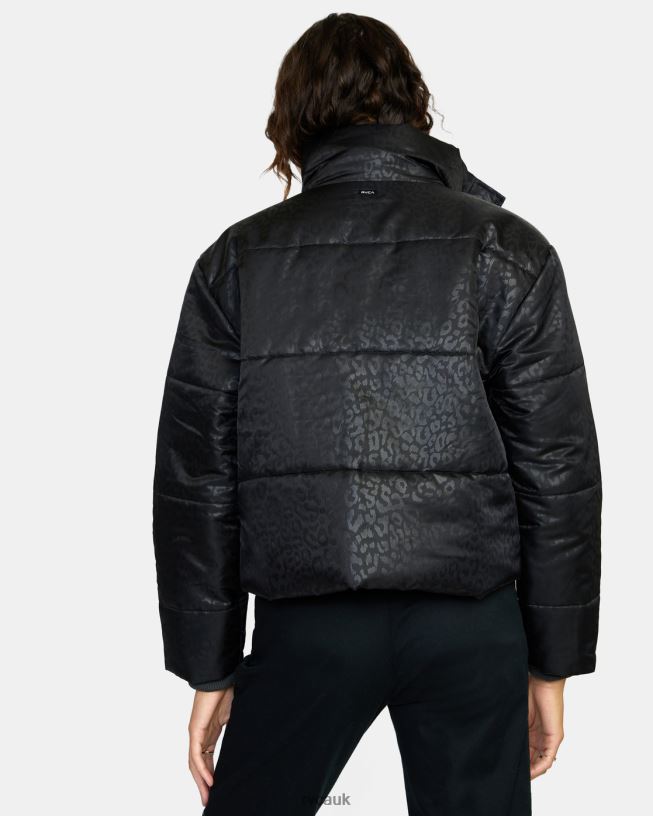 black Eezeh Puffer JACKET Women L888X1699 RVCA Clothing