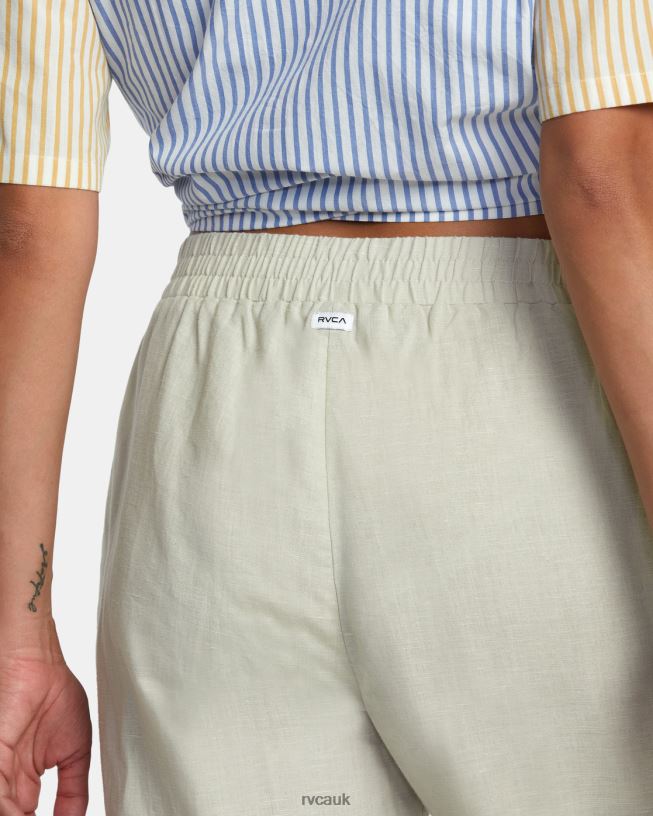 chalk New Yume Woven Pants Women L888X1128 RVCA Clothing