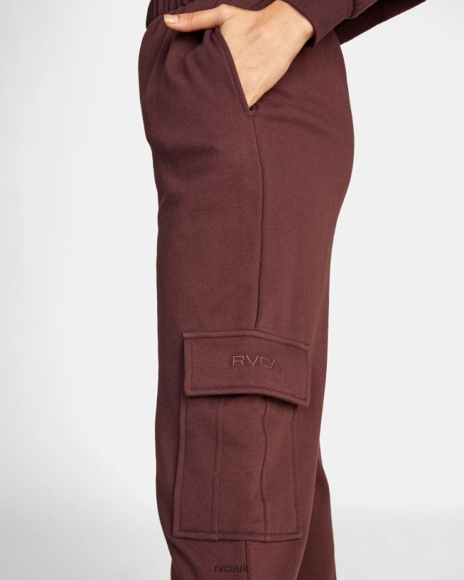 espresso Test Drive Cargo Sweatpants Women L888X1689 RVCA Clothing