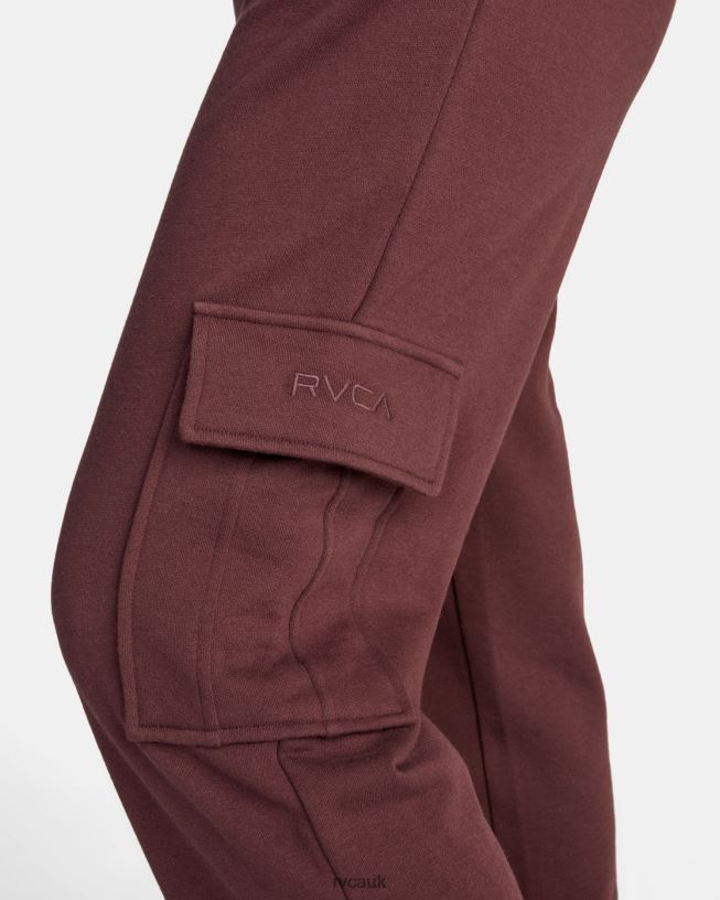 espresso Test Drive Cargo Sweatpants Women L888X1689 RVCA Clothing