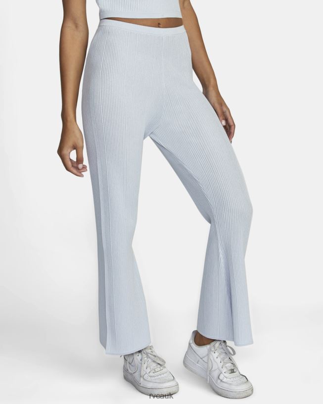 halogen blue Swerve Flared Pants Women L888X1585 RVCA Clothing