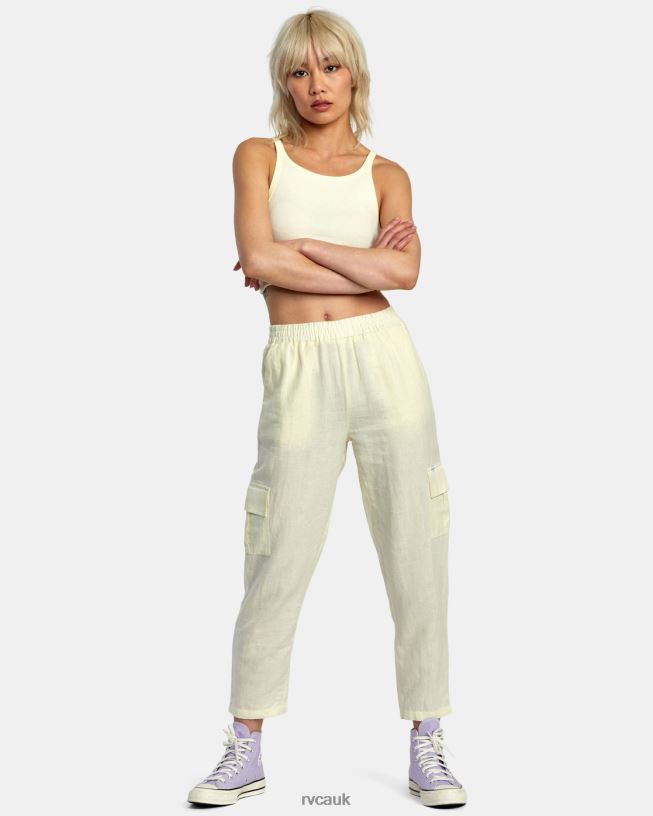 lemon New Yume Cargo Pants Women L888X1412 RVCA Clothing