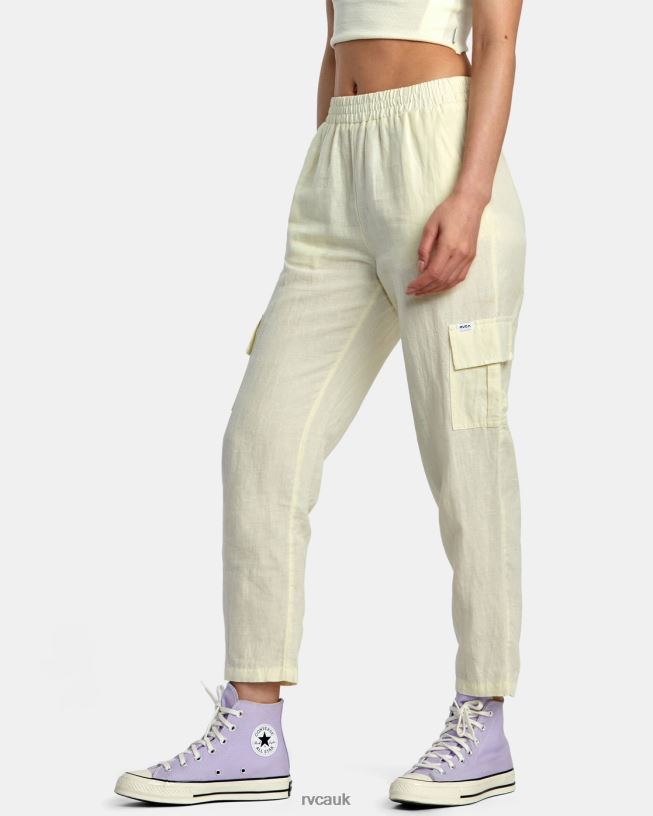 lemon New Yume Cargo Pants Women L888X1412 RVCA Clothing