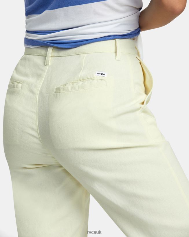 natural Weekend Cotton Pants Women L888X1208 RVCA Clothing