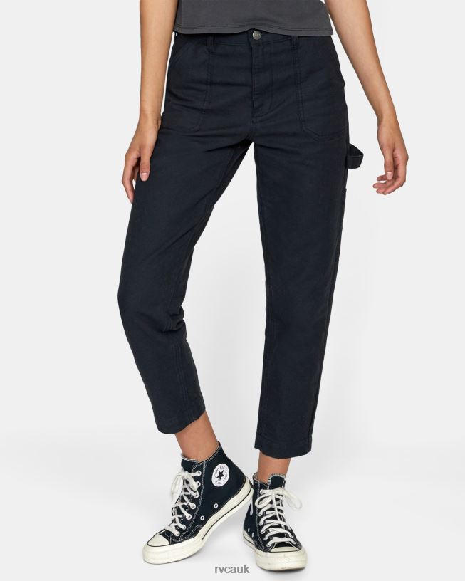 true black Recession Workwear Pant Women L888X772 RVCA Clothing