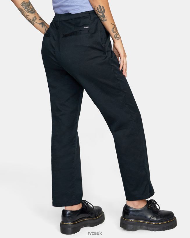 true black Weekend Stretch Pants Women L888X1300 RVCA Clothing