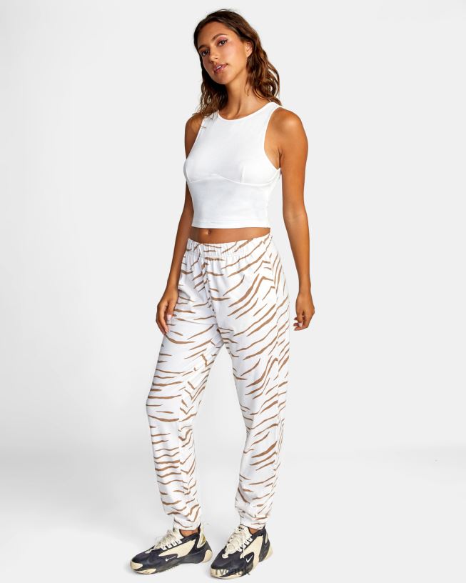 wood Test Drive Sweatpants Women L888X1509 RVCA Clothing