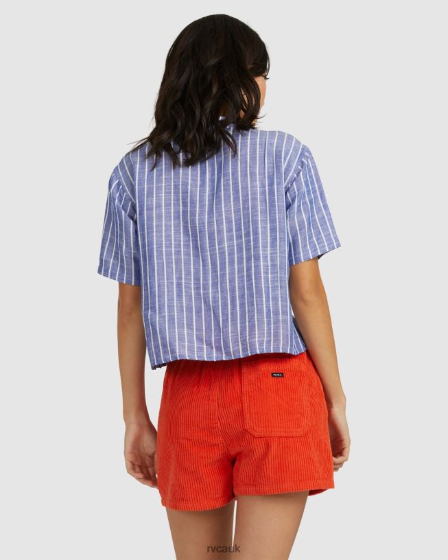 ultramarine Nautycal Vacay Shirt Women L888X1564 RVCA Clothing