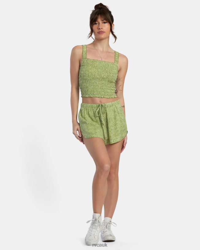 fern New Yume Drawcord Shorts Women L888X1545 RVCA Clothing