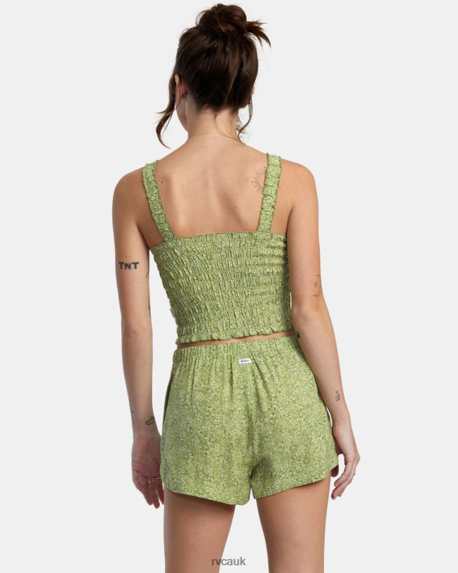 fern New Yume Drawcord Shorts Women L888X1545 RVCA Clothing